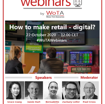First WoTA Webinar is now confirmed on 22 October 2020 at 12.00 CET