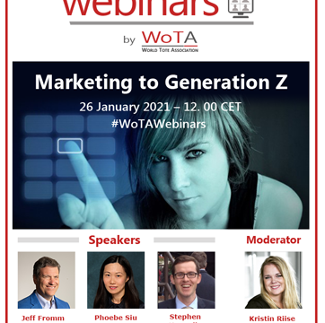 WoTA announces its second Webinar: Marketing to Generation Z on 26 January 2021