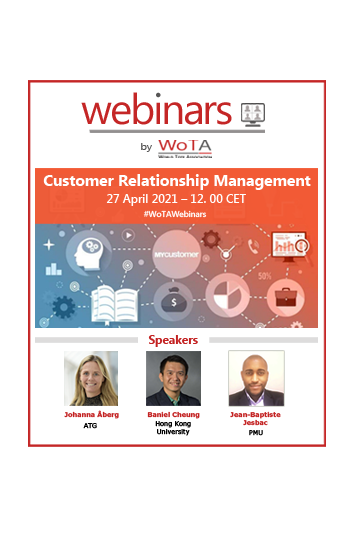 WoTA’s Webinar on Customer Relationship Management