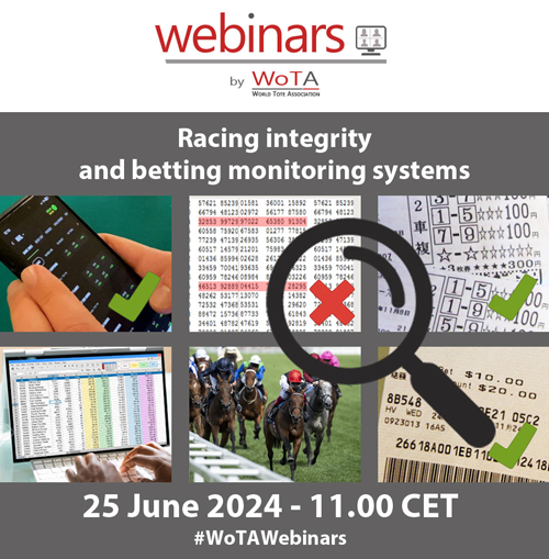 WoTA Webinar – 25 June 2024 – Racing integrity and betting monitoring systems