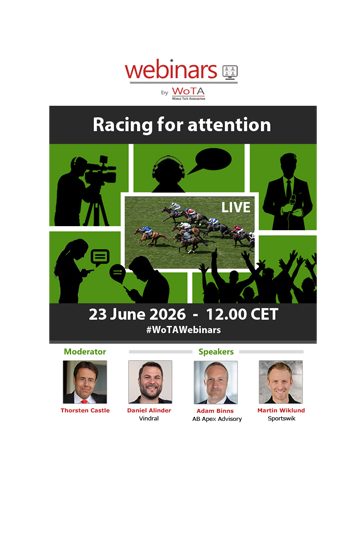 23 June – WoTA organizes a Webinar, RACING FOR ATTENTION